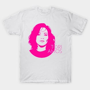 Tori Amos in rosy T-Shirt